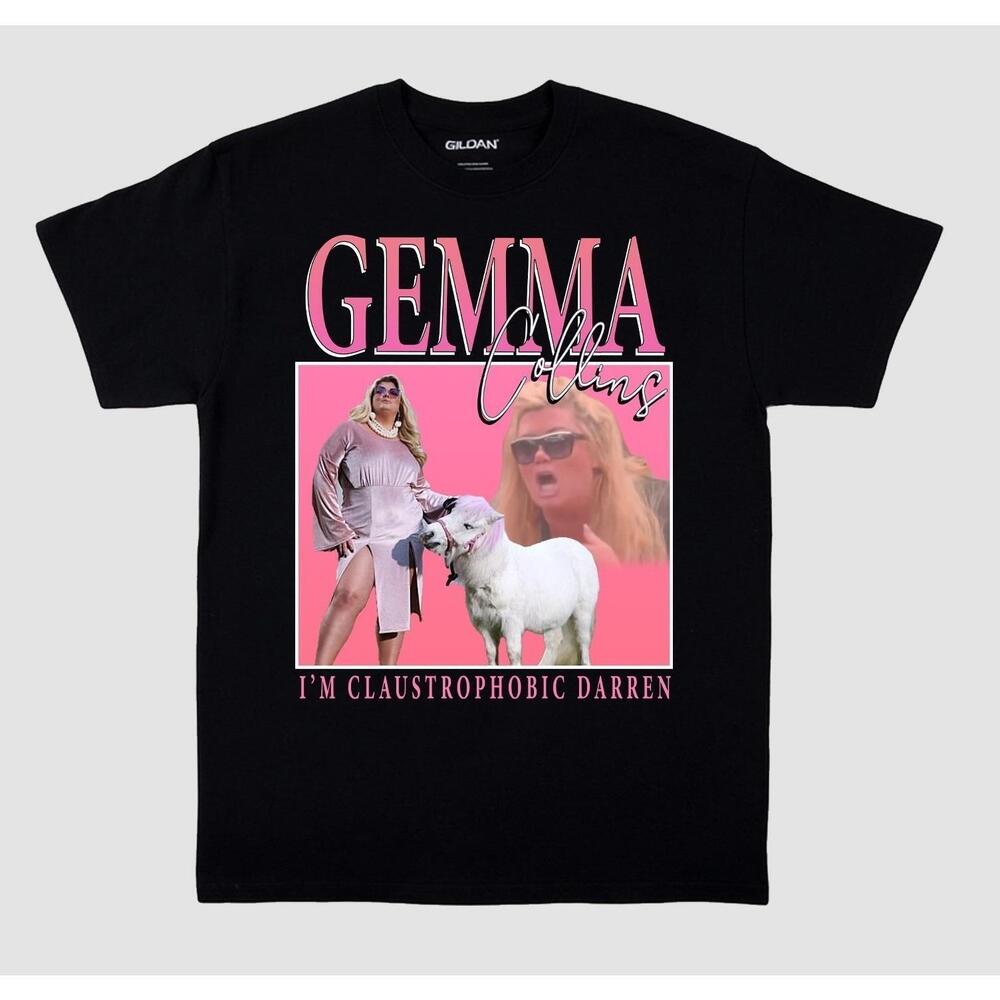 Gemma Collins Meme T Shirt Retro Humor Graphic Fan Gift Pop Culture Tee